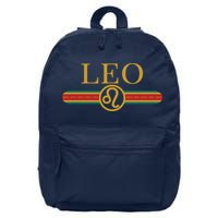 Leo Zodiac Sign Astrology Horoscope Fashion 16 in Basic Backpack