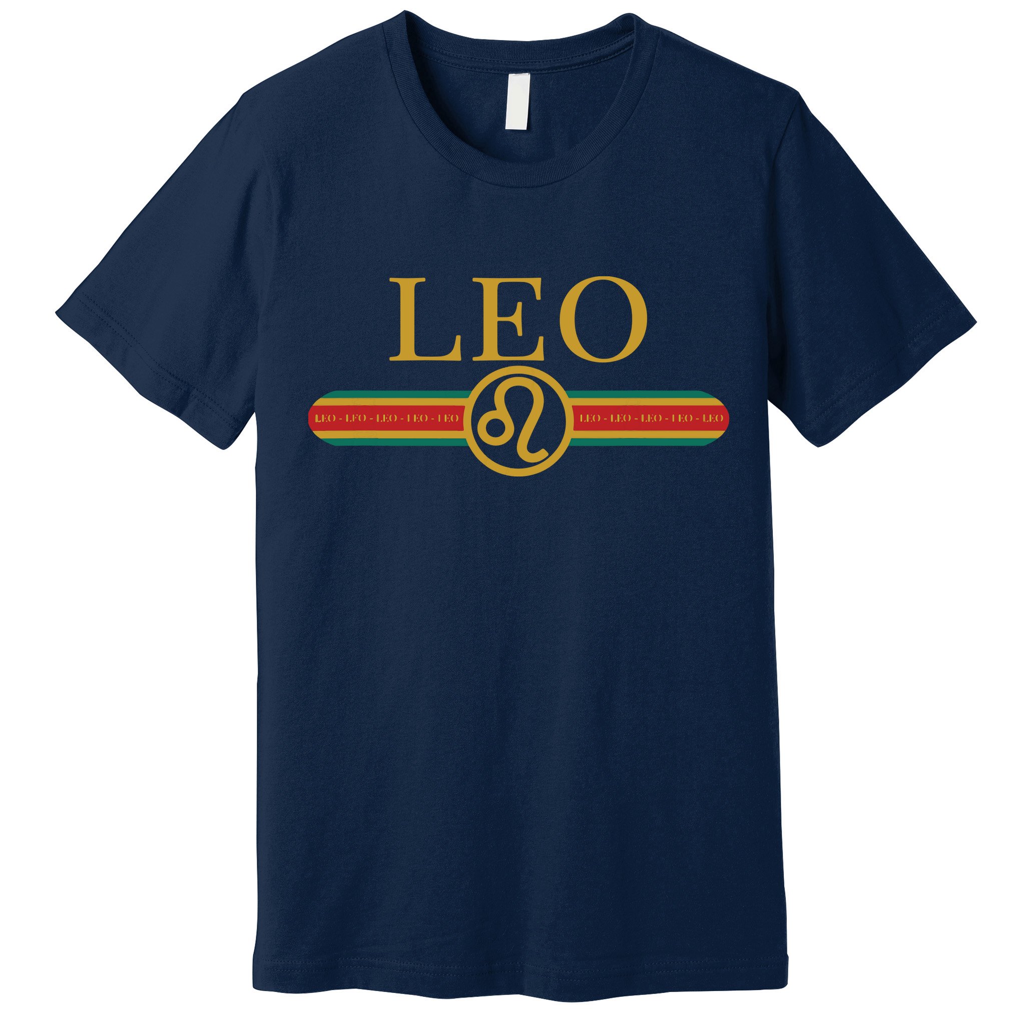 Leo Zodiac Sign Astrology Horoscope Fashion Premium T-Shirt