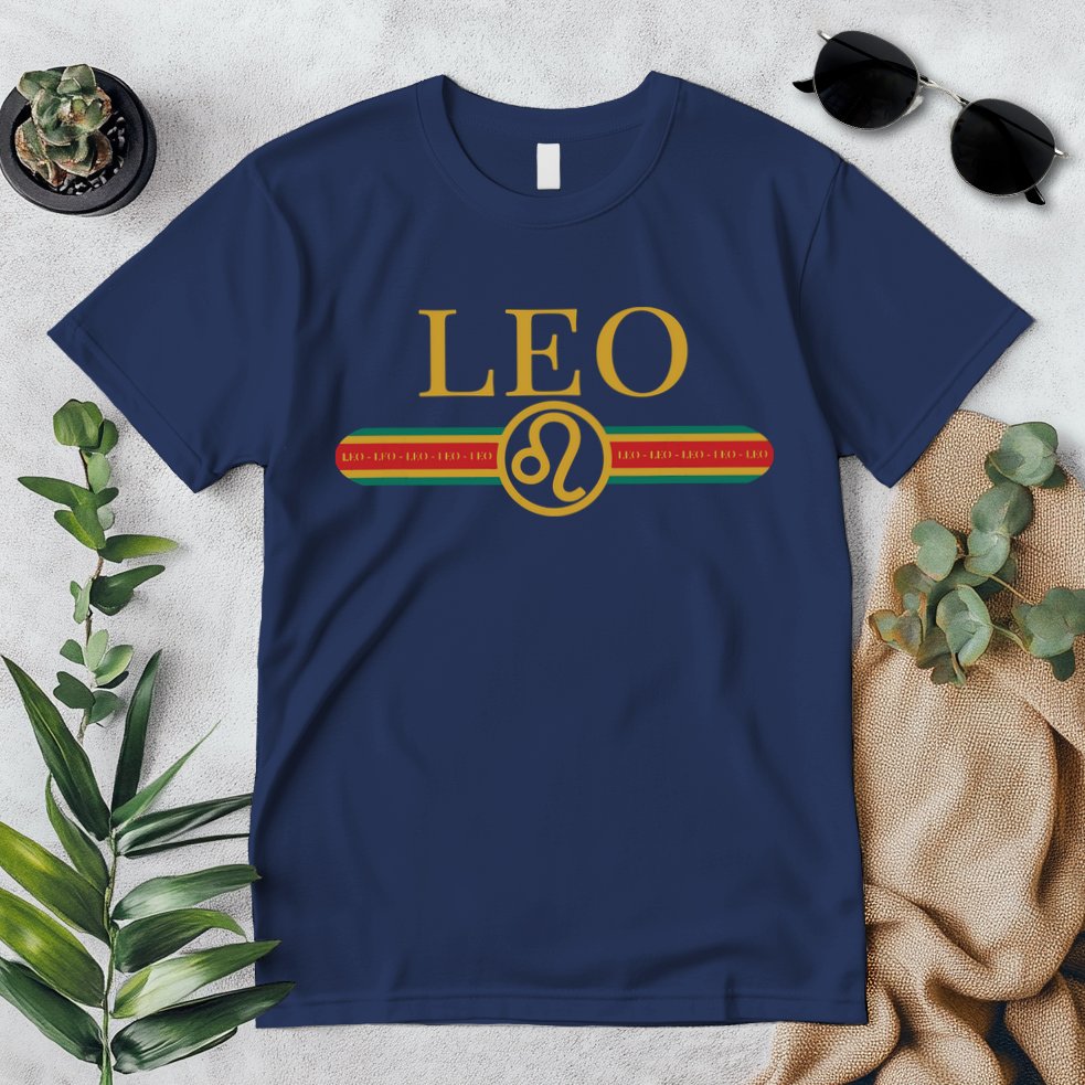 Leo Zodiac Sign Astrology Horoscope Fashion Premium T-Shirt