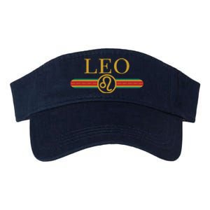 Leo Zodiac Sign Astrology Horoscope Fashion Valucap Bio-Washed Visor