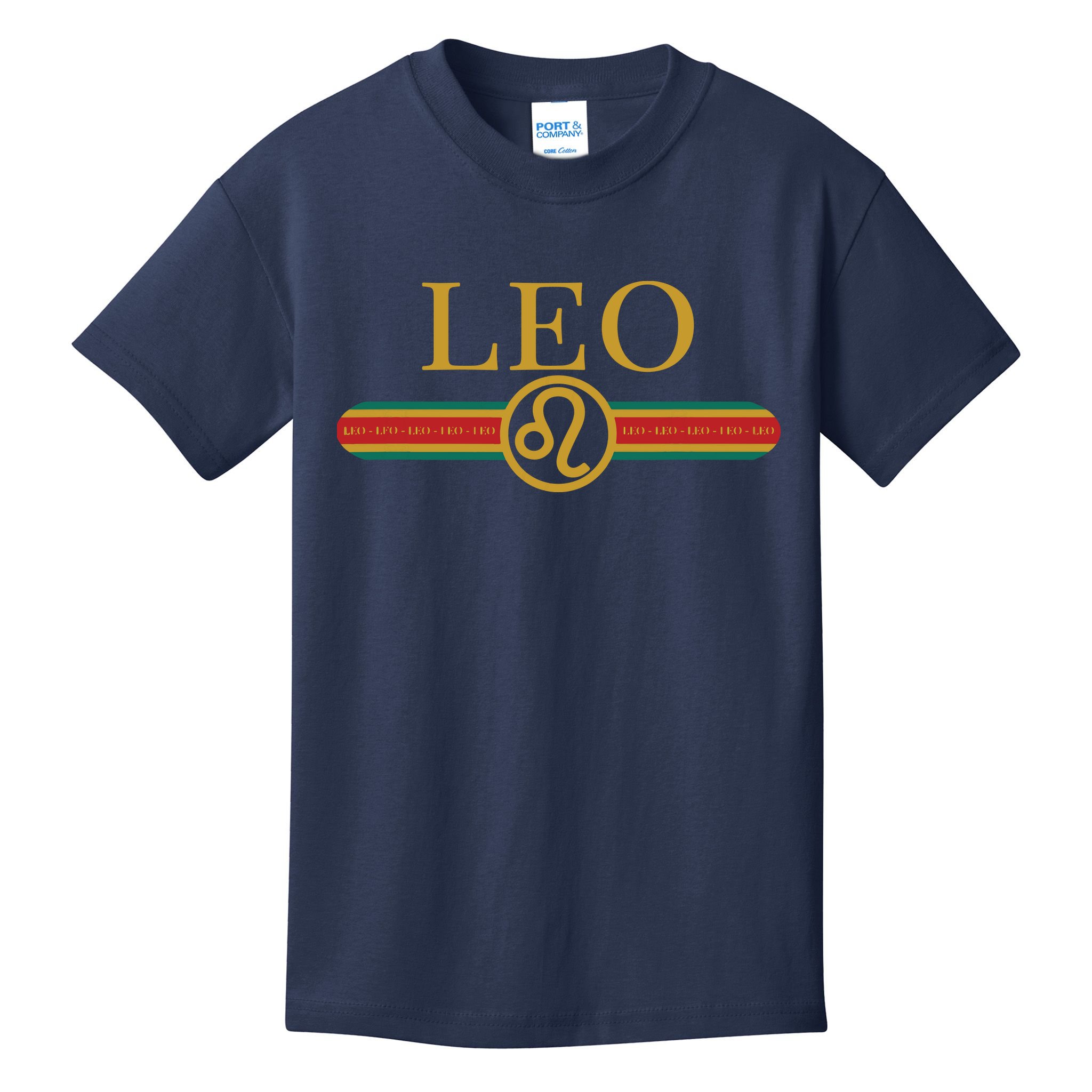 Leo Zodiac Sign Astrology Horoscope Fashion Kids T-Shirt
