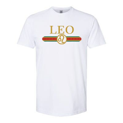 Leo Zodiac Sign Astrology Horoscope Fashion Softstyle® CVC T-Shirt