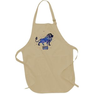 Leo Zodiac Sign Astrology Horoscope Full-Length Apron With Pockets