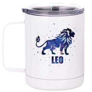 Leo Zodiac Sign Astrology Horoscope 12 oz Stainless Steel Tumbler Cup