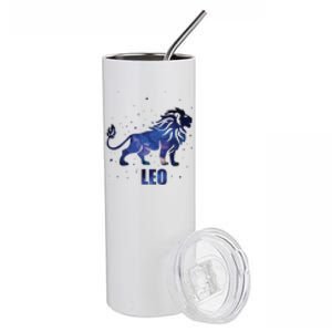 Leo Zodiac Sign Astrology Horoscope Stainless Steel Tumbler