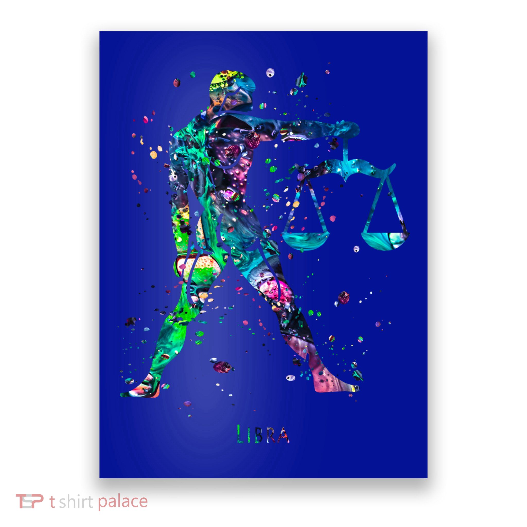 Libra Zodiac Sign Gift Poster