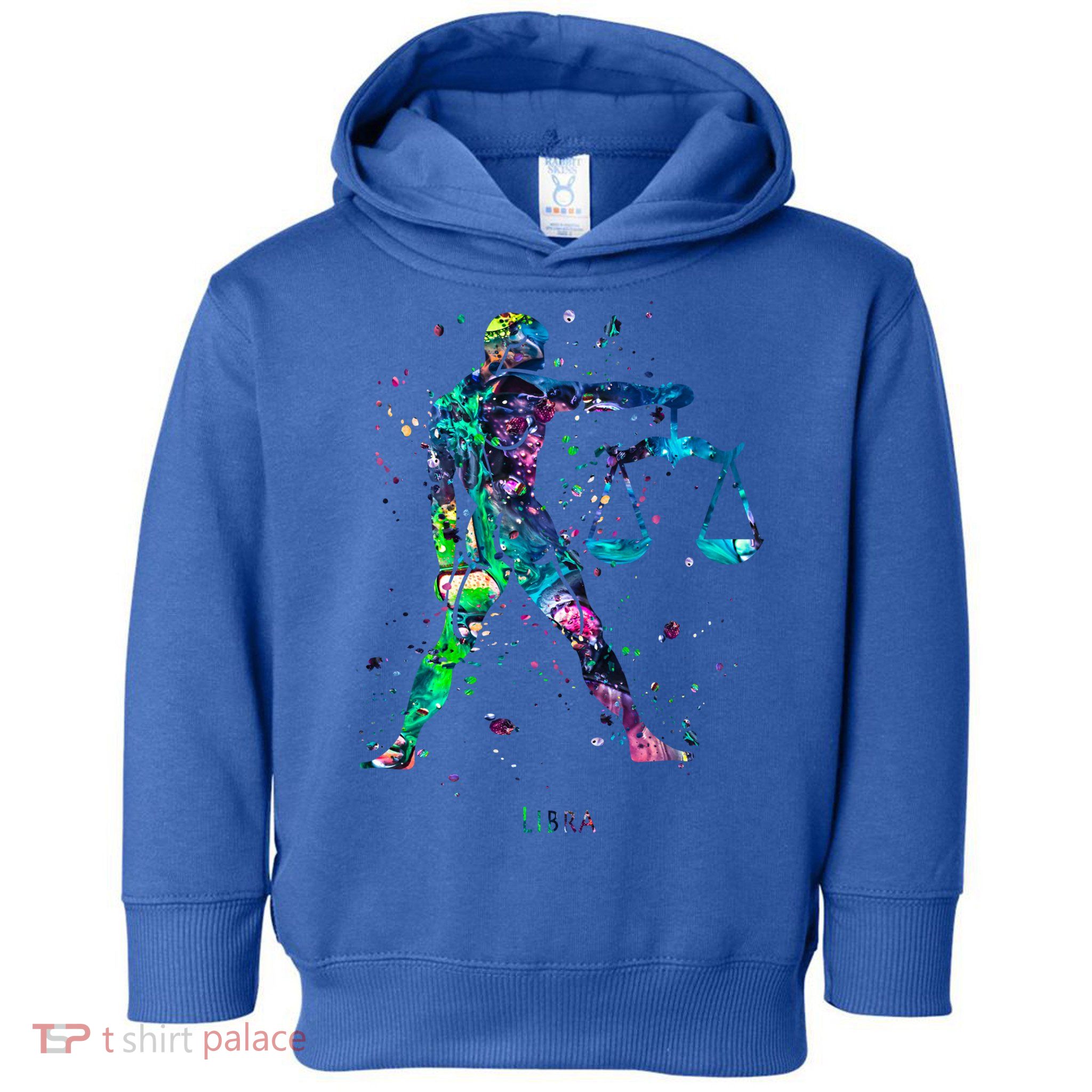 Libra Zodiac Sign Gift Toddler Hoodie
