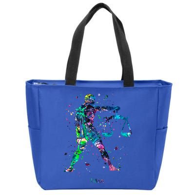 Libra Zodiac Sign Gift Zip Tote Bag