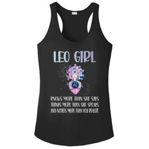 Leo Zodiac Sign Leo Horoscope Astrology July August Ladies PosiCharge Competitor Racerback Tank