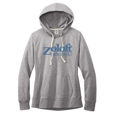 Limited Zoloft Sertraline Hcl Women's Fleece Hoodie