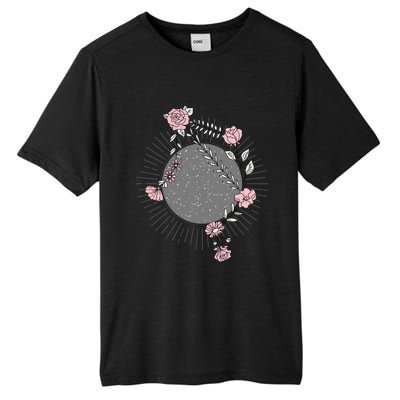 Libra Zodiac Sign Planet Venus Floral Stars Cool Gift Tall Fusion ChromaSoft Performance T-Shirt