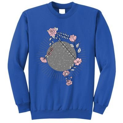 Libra Zodiac Sign Planet Venus Floral Stars Cool Gift Sweatshirt