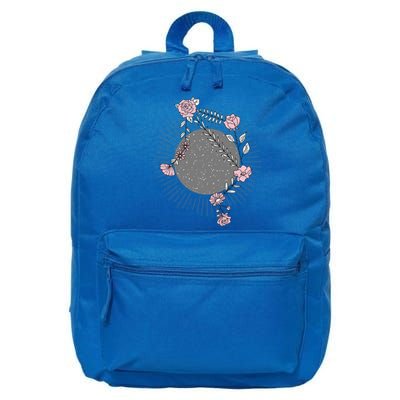 Libra Zodiac Sign Planet Venus Floral Stars Cool Gift 16 in Basic Backpack