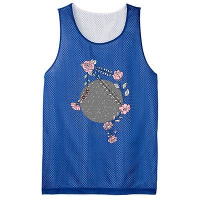 Libra Zodiac Sign Planet Venus Floral Stars Cool Gift Mesh Reversible Basketball Jersey Tank