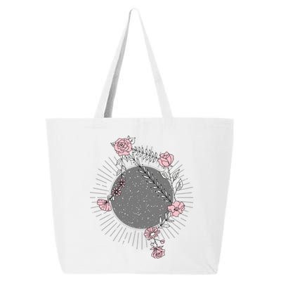 Libra Zodiac Sign Planet Venus Floral Stars Cool Gift 25L Jumbo Tote