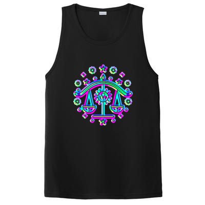 Libra Zodiac Sign Funny Gift PosiCharge Competitor Tank