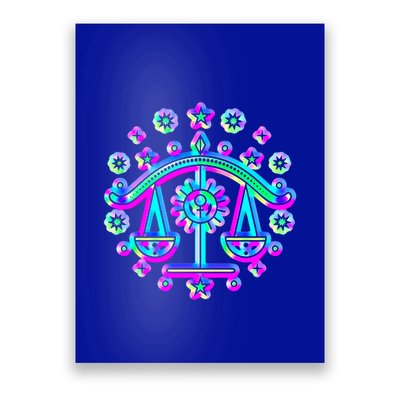 Libra Zodiac Sign Funny Gift Poster