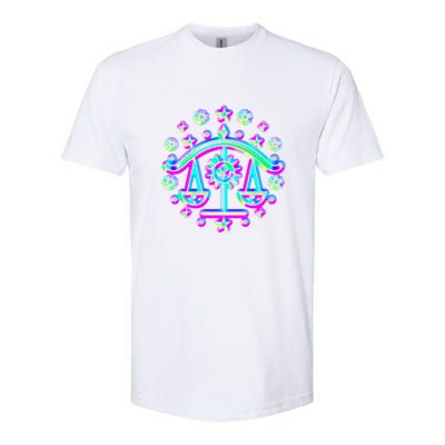 Libra Zodiac Sign Funny Gift Softstyle CVC T-Shirt