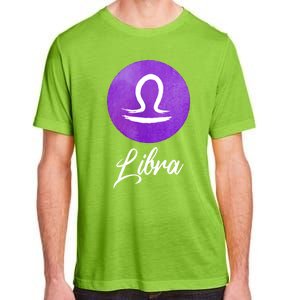 Libra Zodiac Sign Cool Gift Adult ChromaSoft Performance T-Shirt