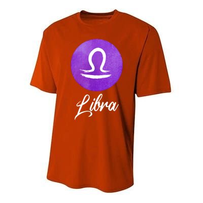 Libra Zodiac Sign Cool Gift Performance Sprint T-Shirt