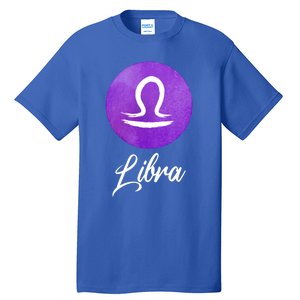 Libra Zodiac Sign Cool Gift Tall T-Shirt