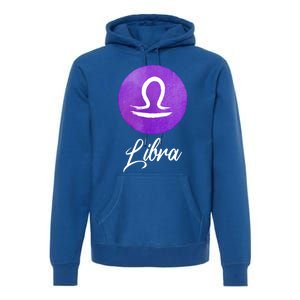 Libra Zodiac Sign Cool Gift Premium Hoodie