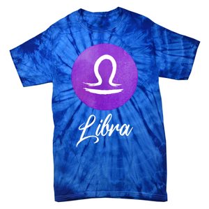 Libra Zodiac Sign Cool Gift Tie-Dye T-Shirt