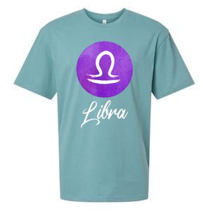 Libra Zodiac Sign Cool Gift Sueded Cloud Jersey T-Shirt