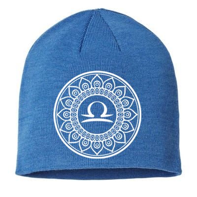 Libra Zodiac Symbol Birthday Astrology Horoscope Sign Gift Sustainable Beanie