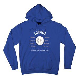 Libra Zodiac Signs September October Gift Hoodie