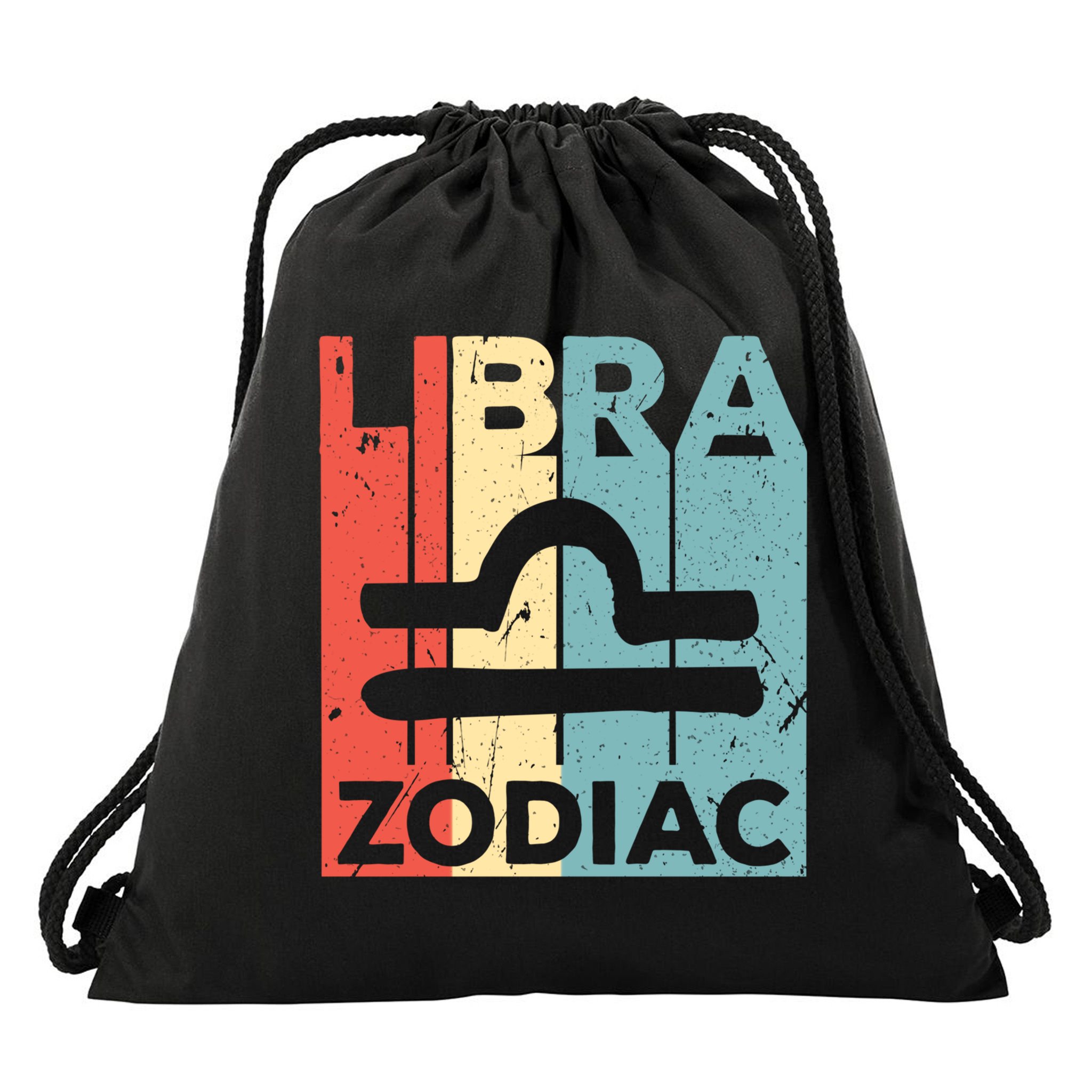 Libra Zodiac Symbol Unisex Gift Drawstring Bag