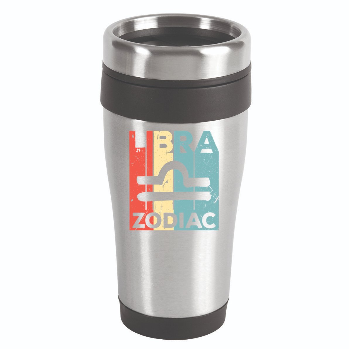 Libra Zodiac Symbol Unisex Gift 16oz Travel Tumbler
