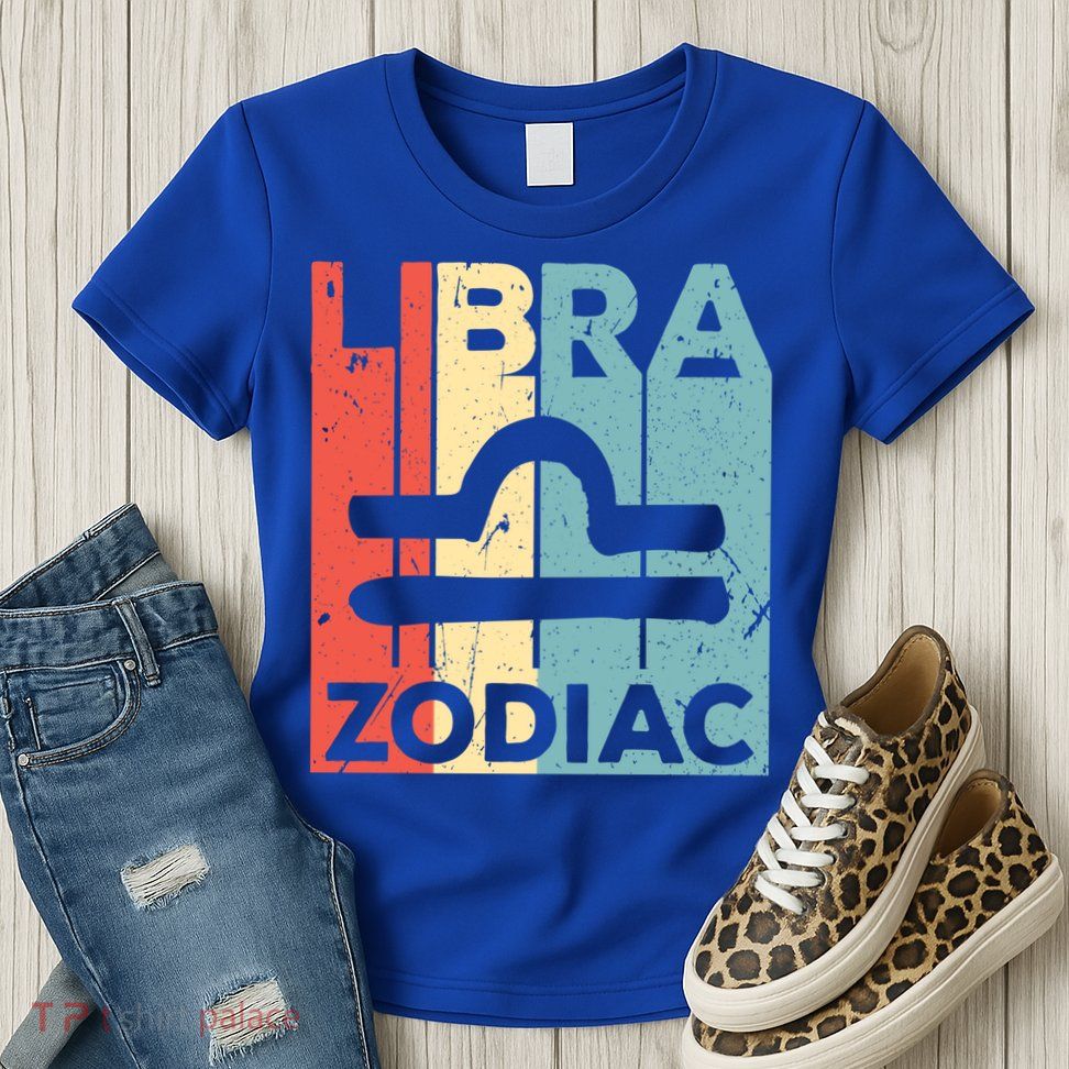 Libra Zodiac Symbol Unisex Gift Womens T-Shirt