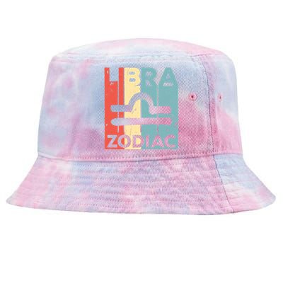 Libra Zodiac Symbol Unisex Gift Tie-Dyed Bucket Hat