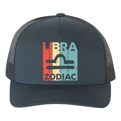 Libra Zodiac Symbol Unisex Gift Yupoong Adult 5-Panel Trucker Hat