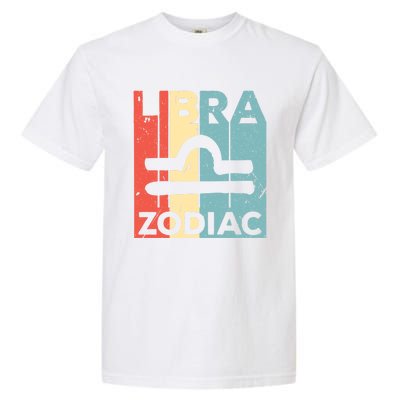 Libra Zodiac Symbol Unisex Gift Garment-Dyed Heavyweight T-Shirt