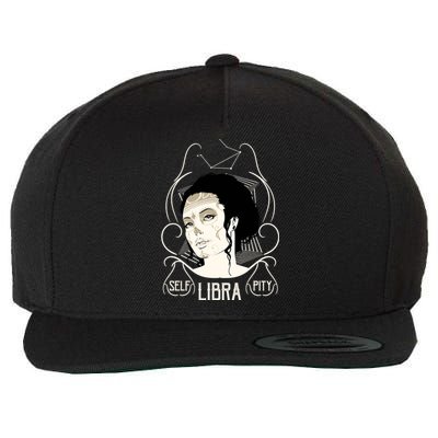 Libra Zodiac Symbol Libra Zodiac Sign Gift Astrology Cool Gift Wool Snapback Cap