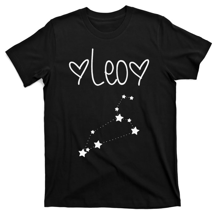 Leo Zodiac Sign Horoscope Astrology July August Birthday T-Shirt