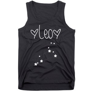 Leo Zodiac Sign Horoscope Astrology July August Birthday Tank Top