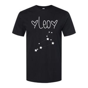 Leo Zodiac Sign Horoscope Astrology July August Birthday Softstyle CVC T-Shirt