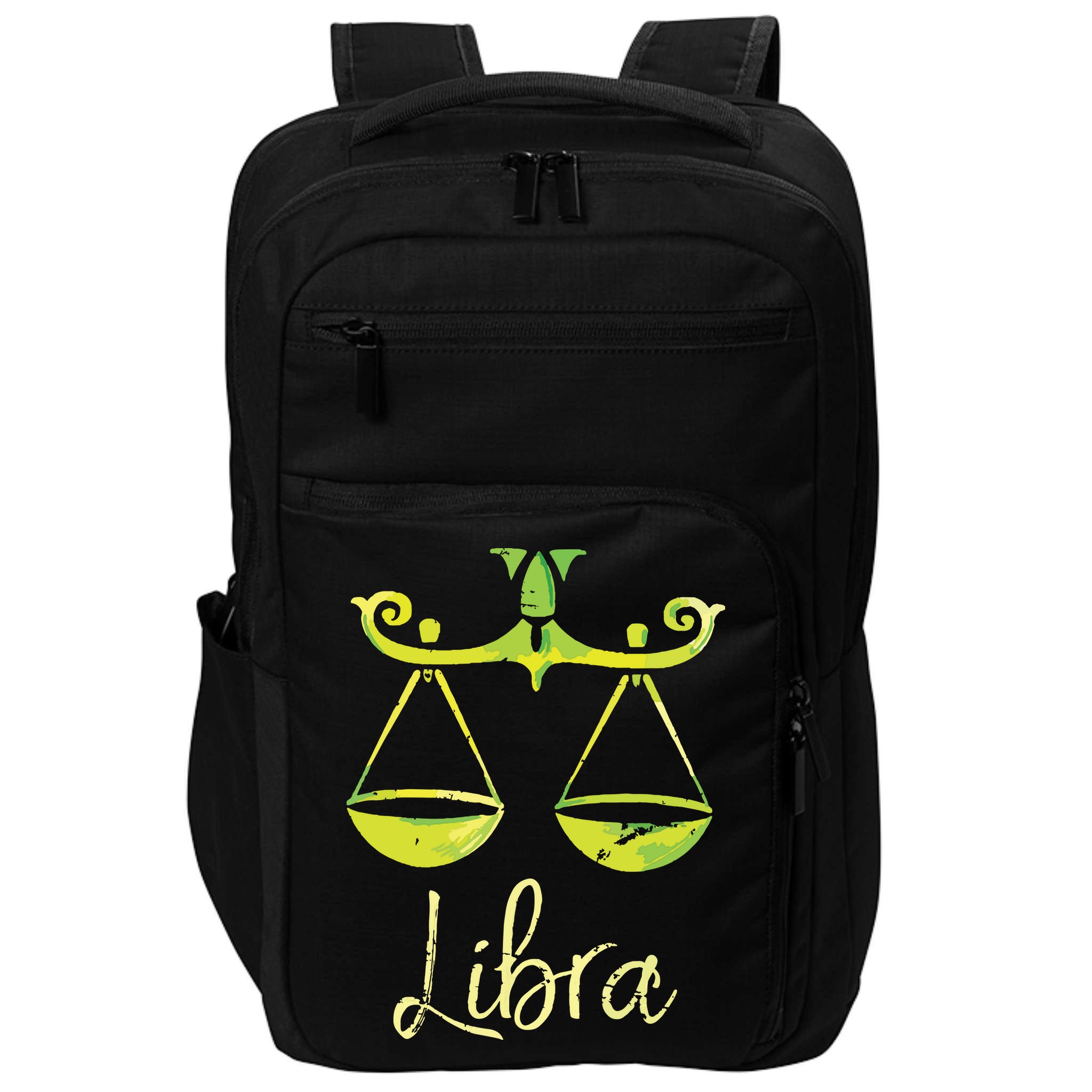Libra Zodiac Sign Impact Tech Backpack
