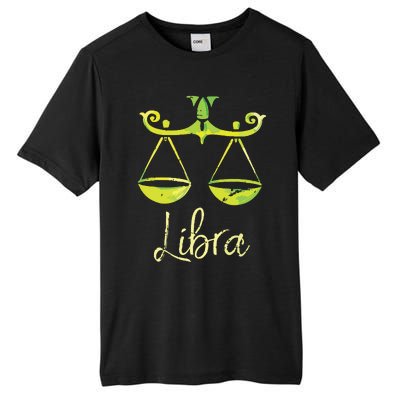 Libra Zodiac Sign Tall Fusion ChromaSoft Performance T-Shirt