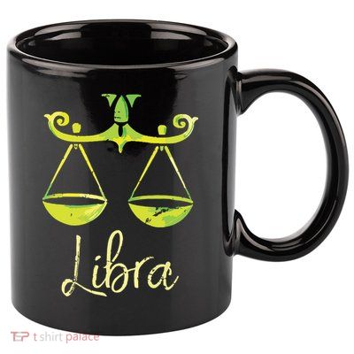 Libra Zodiac Sign 11oz C Handle Ceramic Mug