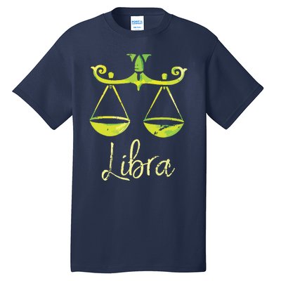 Libra Zodiac Sign Tall T-Shirt