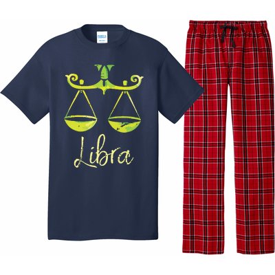 Libra Zodiac Sign Pajama Set