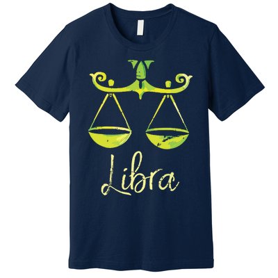 Libra Zodiac Sign Premium T-Shirt