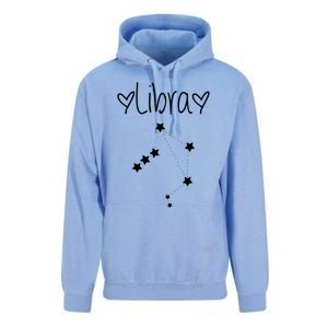 Libra Zodiac Sign Horoscope Stars September October Birthday Unisex Surf Hoodie