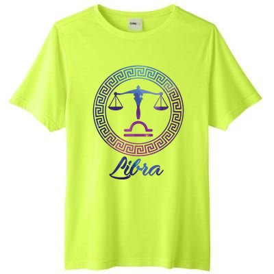 Libra Zodiac Sign Tall Fusion ChromaSoft Performance T-Shirt