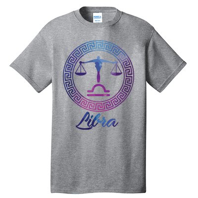 Libra Zodiac Sign Tall T-Shirt