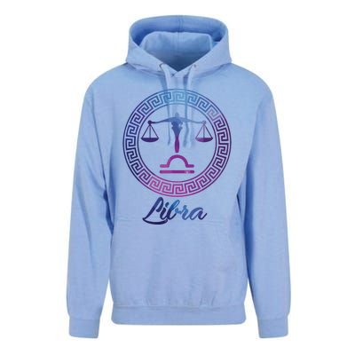 Libra Zodiac Sign Unisex Surf Hoodie